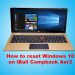 How To Reset Windows 10 in iBall Compbook Aer3