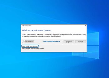 How to fix Windows cannot access or Error code 0x80070035 on Windows