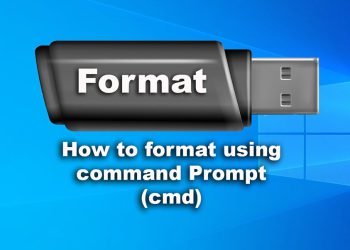 format pen drive using cmd