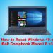 How to Reset Windows 10 on iBall Compbook Maverl 6 v3.0