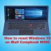 How to reset Windows 10 on iBall Compbook M500