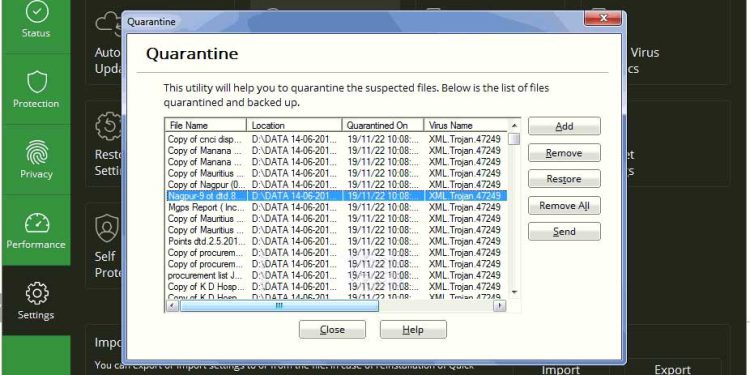 Excel Files Deleted Automatically by Antivirus Due to XML.Trojan.47249