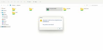 How to fix error 0x00000bc4, No printers were found in Windows 11