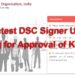 EPFO Latest New DSC Signer Utility Setting for Approval of KYC