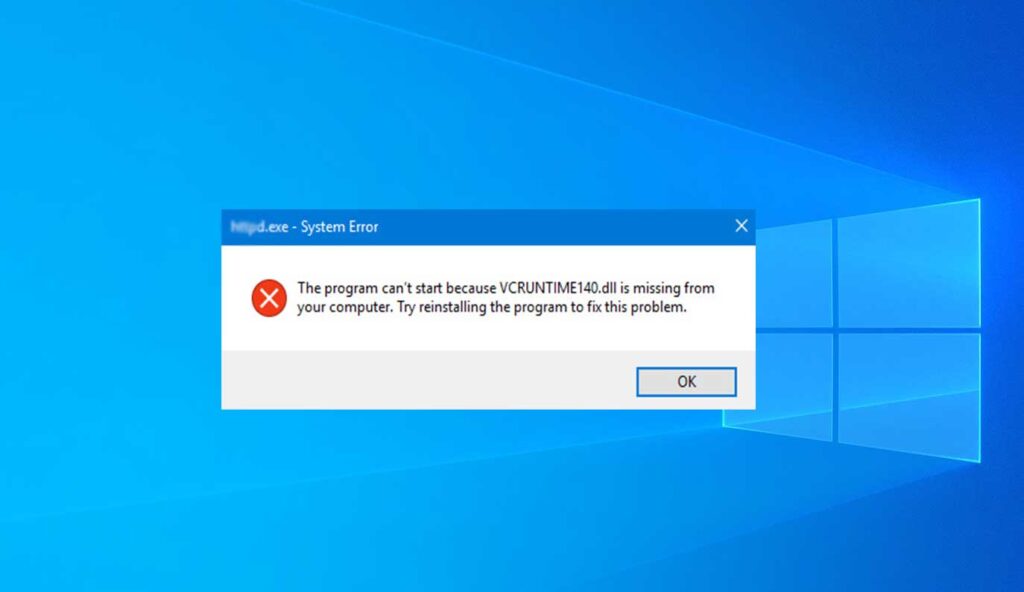How To Fix vcruntime140.dll is missing Error on Windows 11/10
