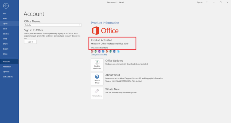 MS Office 2019 Activation txt Download – Office 2019 Activator