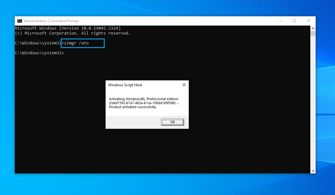 Activate Windows 10 Using Windows 10 Activator Txt Without Key 5959