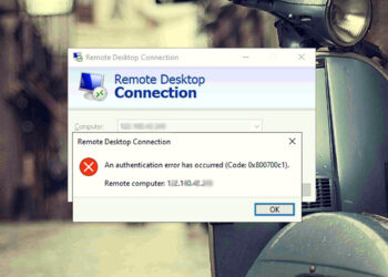 How to Fix RDP Error An authentication error has occurred