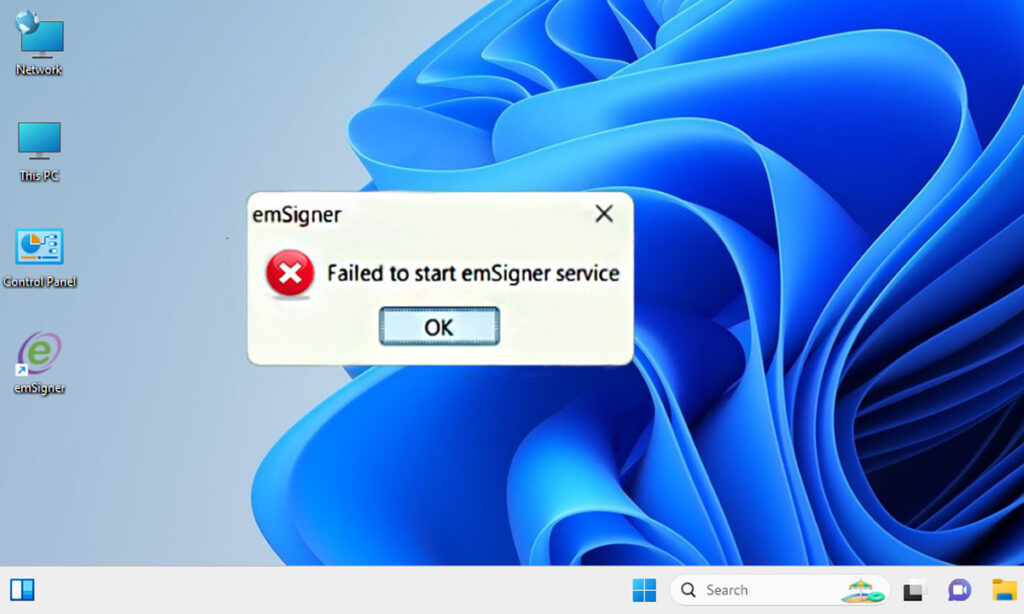 How to Fix MCA emSigner Error "Failed to start emSigner Service"