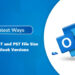 How to Increase OST and PST File Size in All Outlook Versions