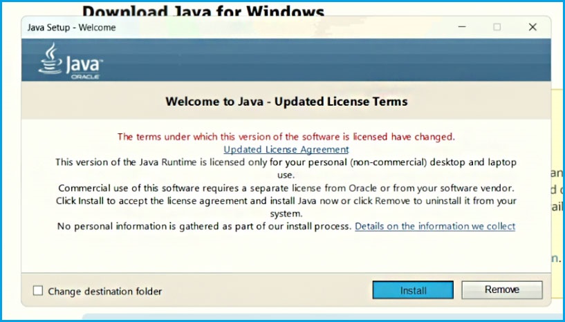 Install Latest version of Java