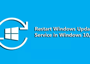 How to restart the Windows Update Service in Windows 10/11