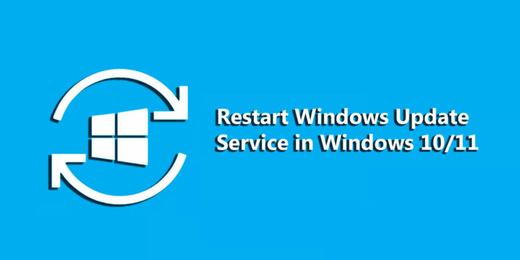 How to restart the Windows Update Service in Windows 10/11
